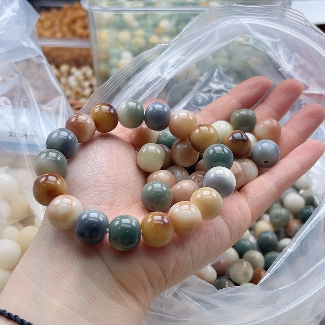 白玉菩提吊坠a13mm/20颗莫奈庄园