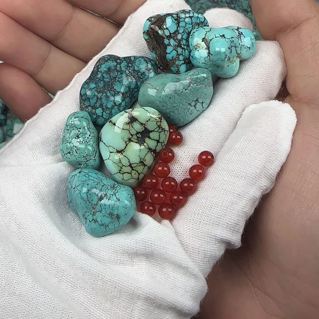 米***色南红玛瑙未镶嵌配饰