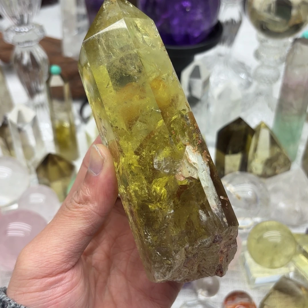 未镶嵌水晶珠宝半成品