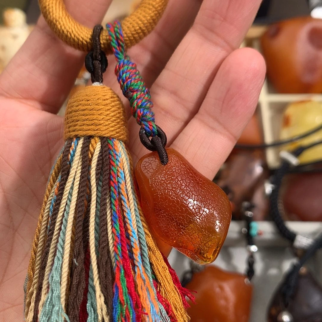 蜜蜡裸石未镶嵌你