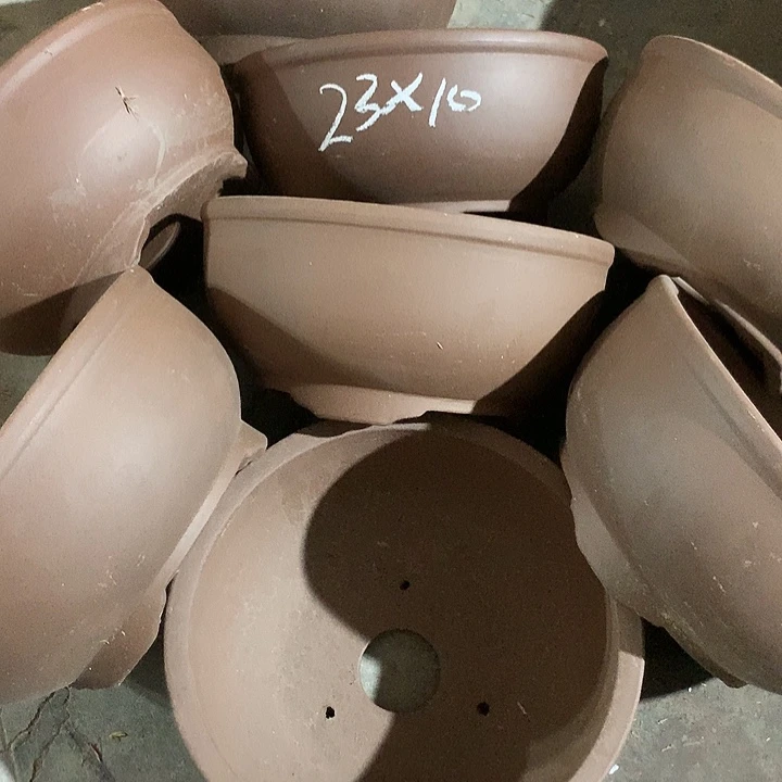 紫砂花盆紫砂处理