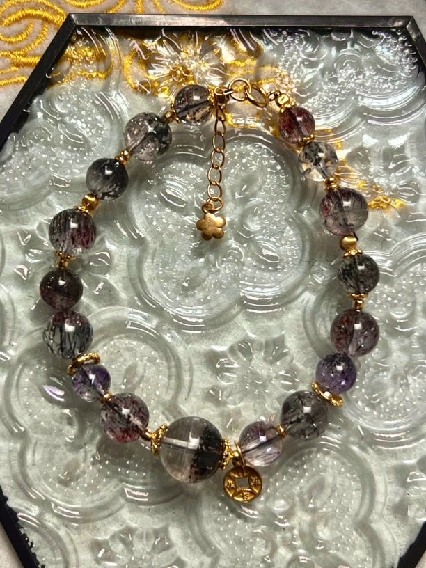 彼岸花超七加超七毒液顶珠手链