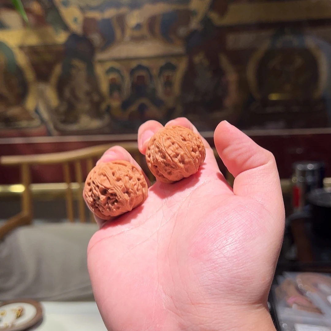 文玩核桃把件35半尺寸全品乾隆磨