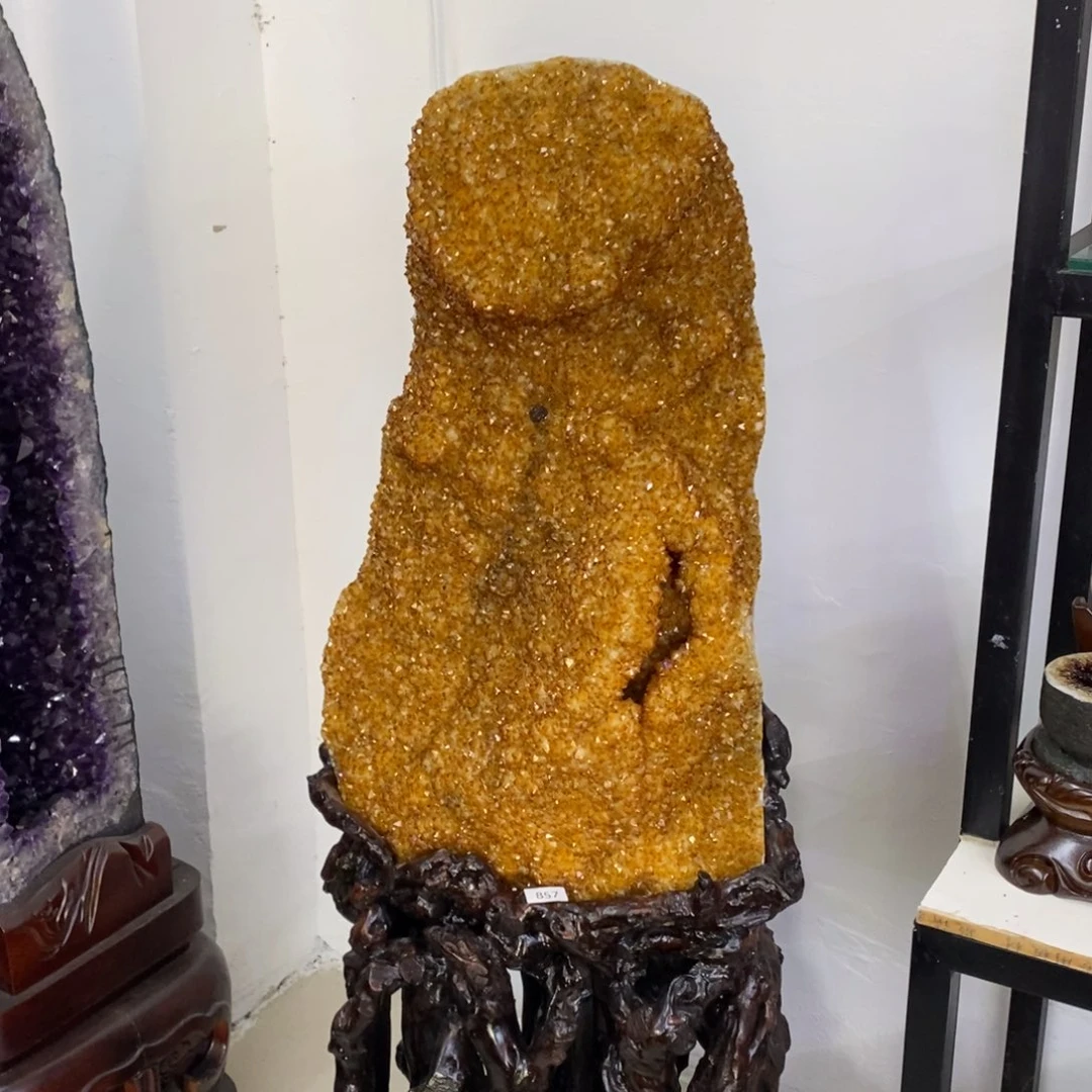 水晶摆件婷未镶嵌