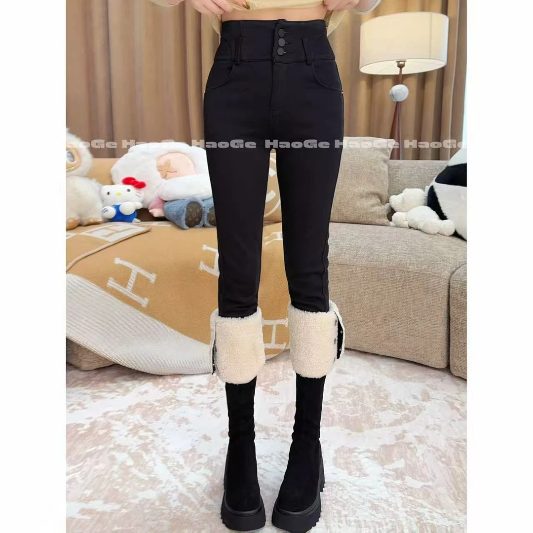 【浩哥好物】光感热矩阵蓄热锁温高腰超模润肤水洗牛仔裤2515款