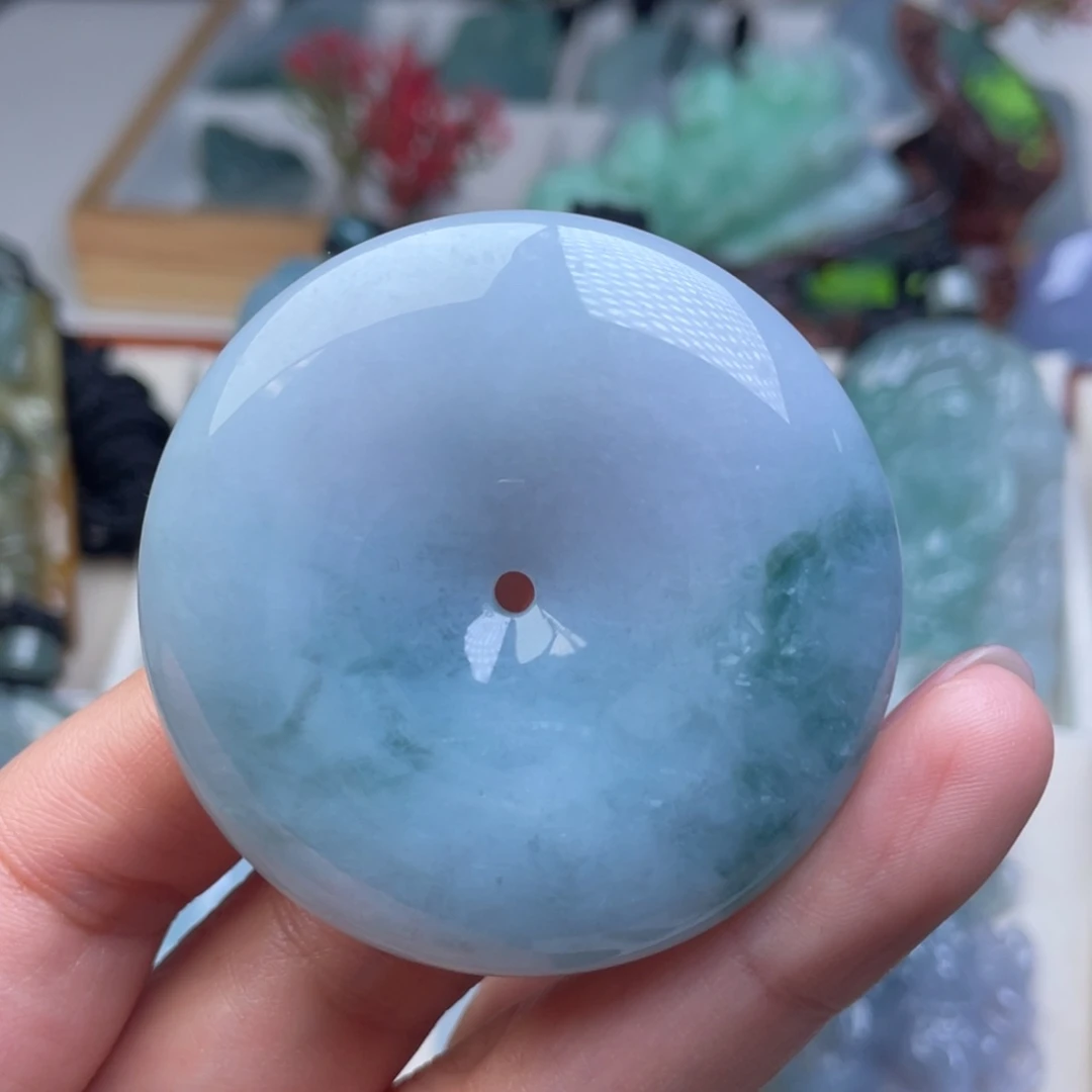 翡翠未镶嵌颈饰天然翡翠