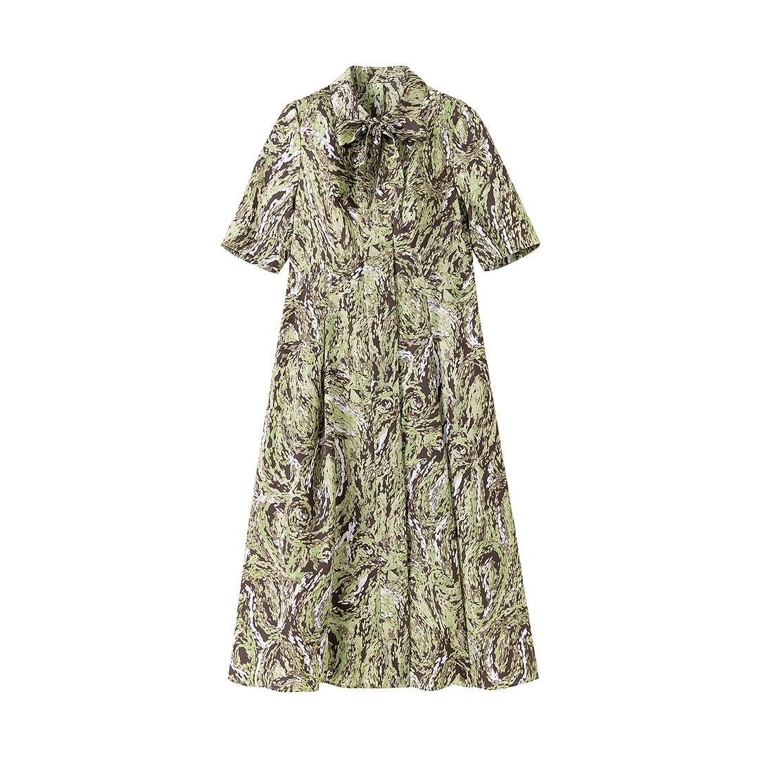 G.JAMEI 2025春夏新款时尚休闲款连衣裙MHCL0082H