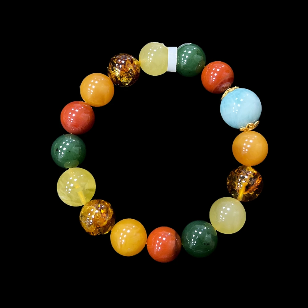 V9652蜜蜡手串孤品