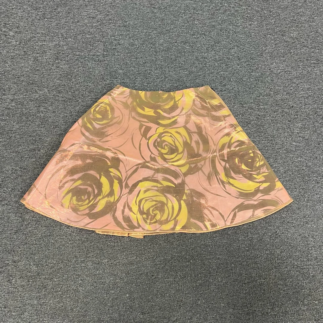 95新 DIOR/迪奥 Dior花卉半身裙(74)