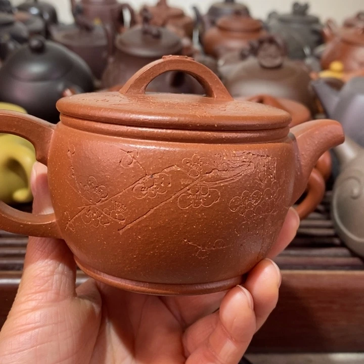 紫砂茶壶微瑕处理一把