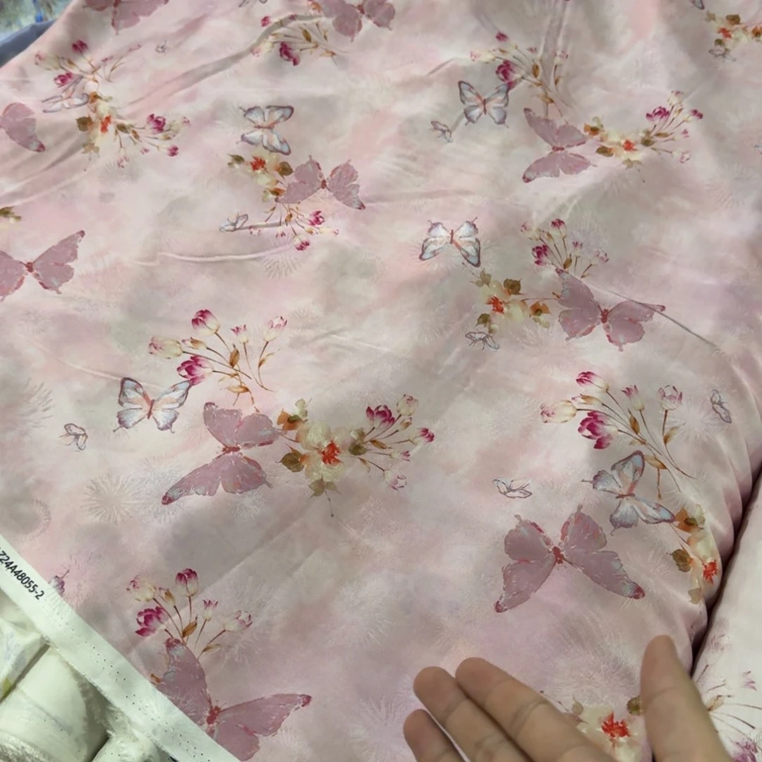 锦**兔一米价1.5宽纯人丝提花B高品
