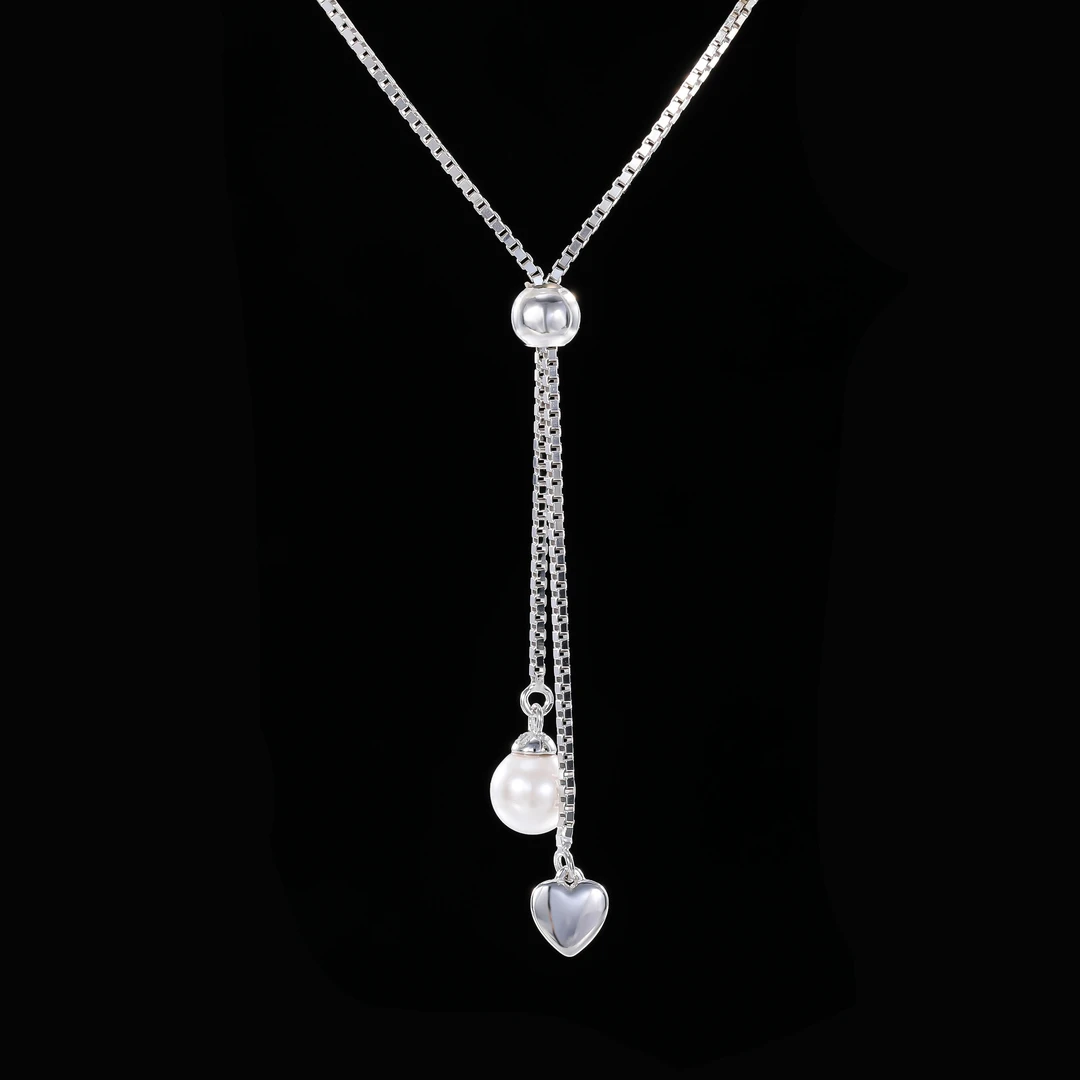 坠链均925银 木木（SA1219）纯银项链45厘米