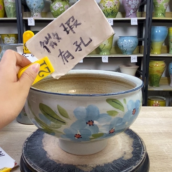 景德镇高温陶瓷花盆