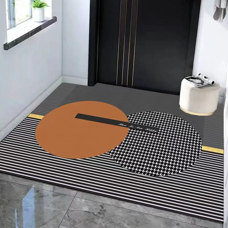 防滑吸水皮革进户大门垫玄关地垫，可擦，免洗、可裁剪