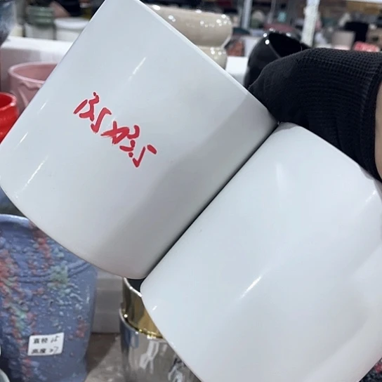 外贸尾货多肉绿植陶瓷花盆