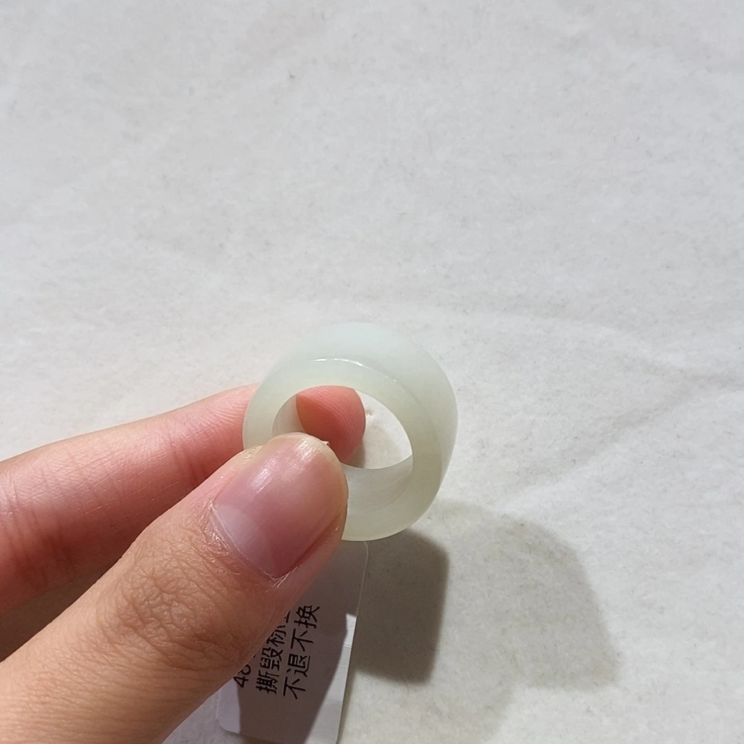 和田玉未镶嵌戒指