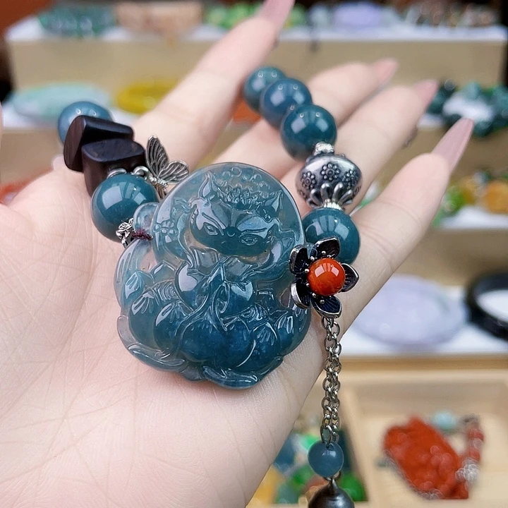 翡翠未镶嵌手链手链