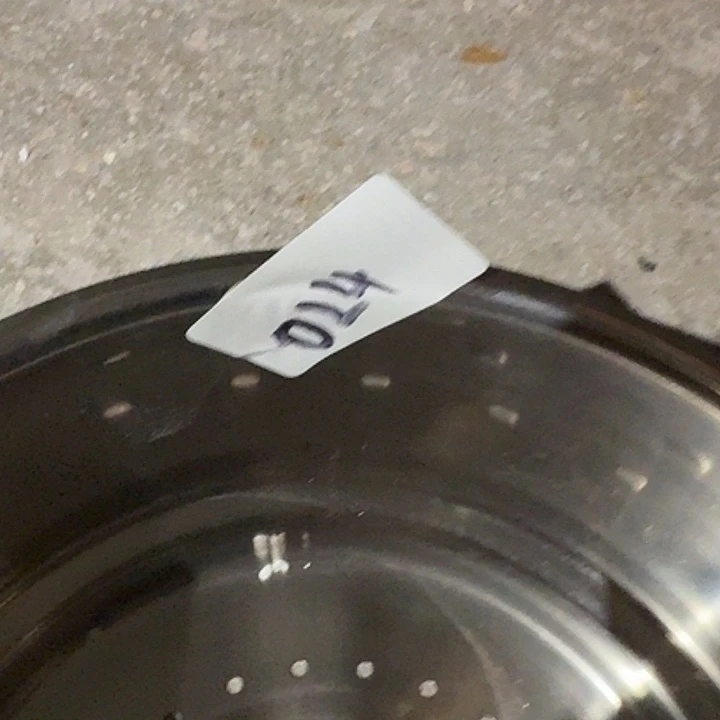 白瓷024微瑕20cm双耳蒸ti