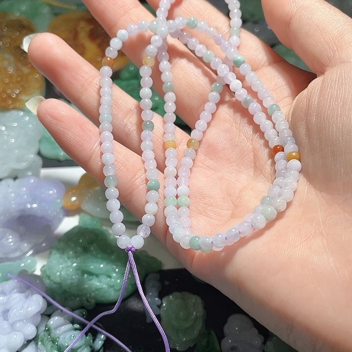 颈饰未镶嵌翡翠天