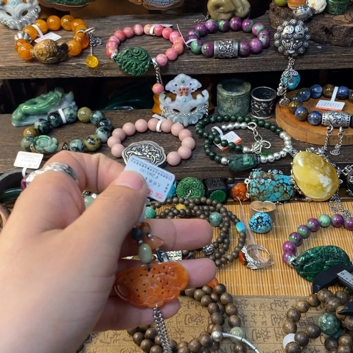 南红玛瑙手链未镶嵌小*