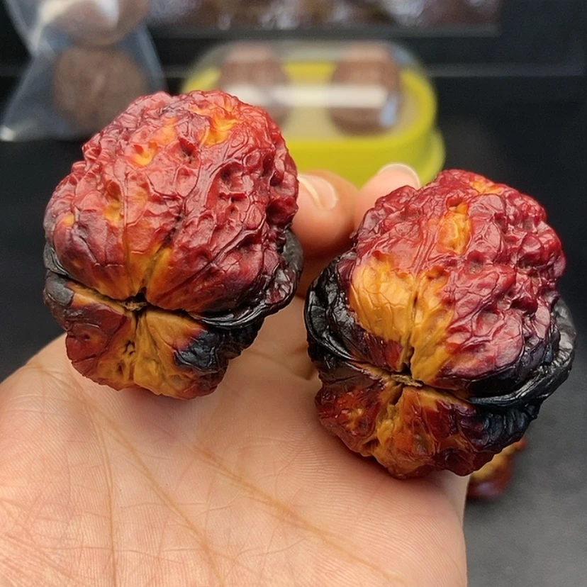 【闪购商品】把件文玩核桃45尺金蟾王