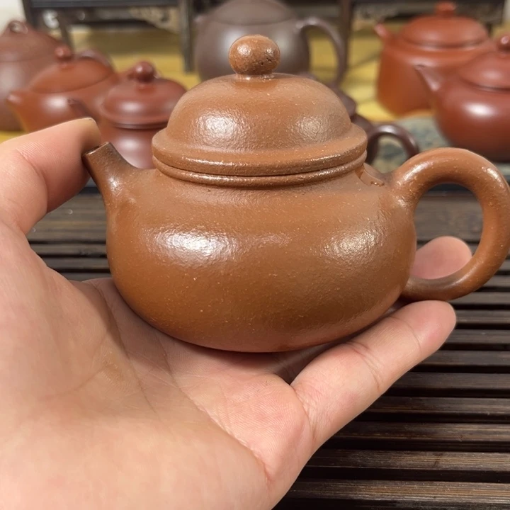 紫砂茶壶原矿紫砂半手工制作