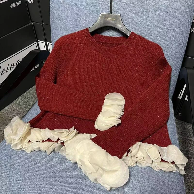 【CENFUN】网红轻奢百搭毛衣A23091