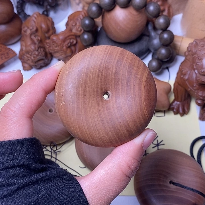 檀香木老山檀香面包圈微瑕