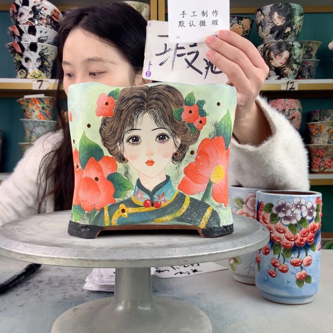 罐景德镇手工瑕疵149