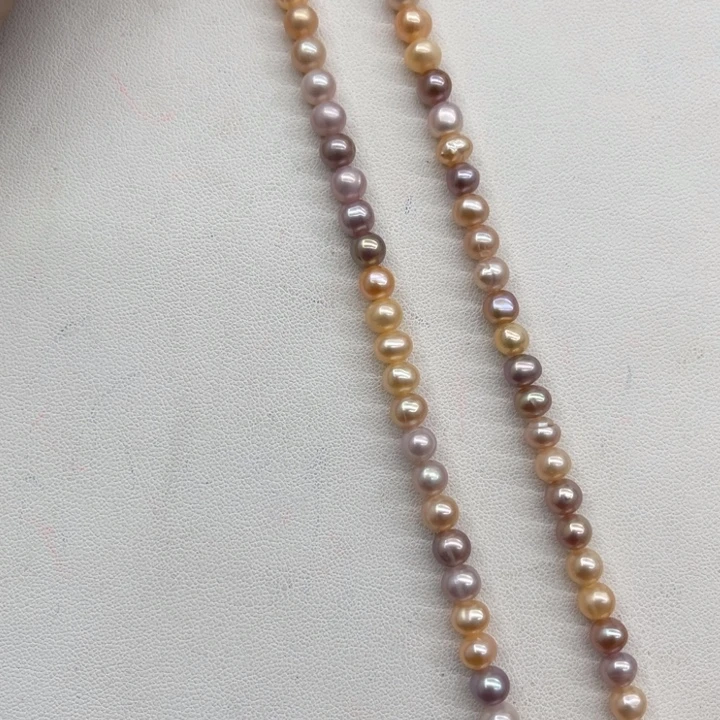 淡水珍珠未镶嵌颈饰00501