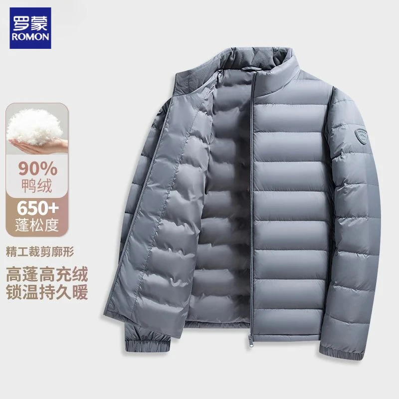 【反击瞎卖，粉丝必买】甄选90鸭绒亲肤面料轻盈舒适休闲款羽绒服