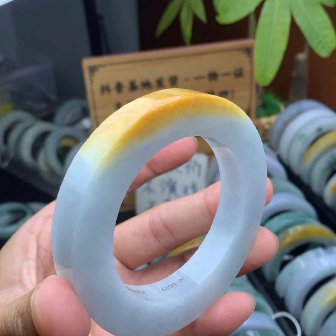 未镶嵌手镯定制翡翠定制手镯