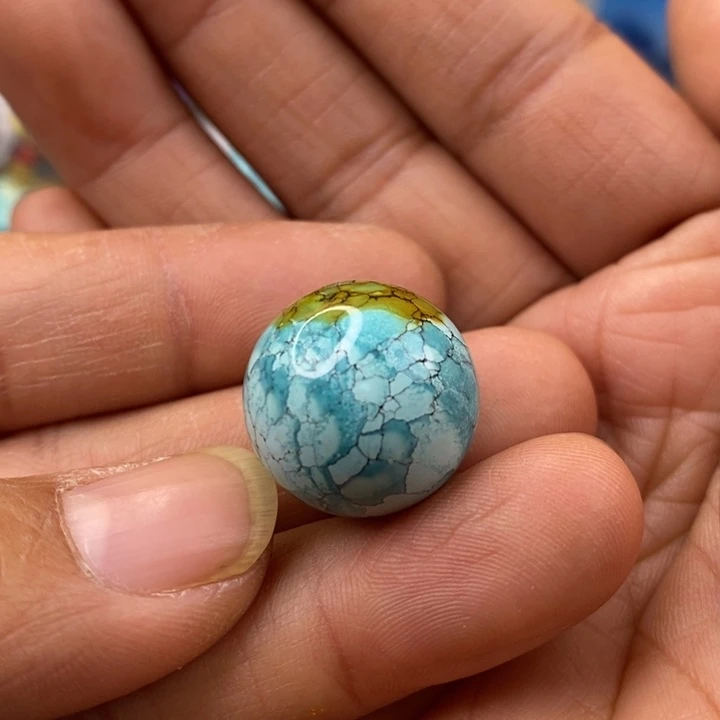 绿松石未镶嵌珠宝半成品