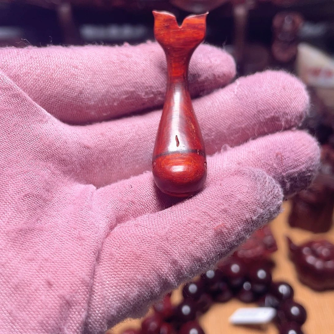 檀香紫檀（小叶紫檀）鲸鱼，点点关注，新人福利，