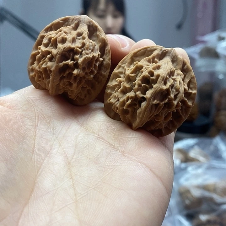 文玩核桃把件34天地