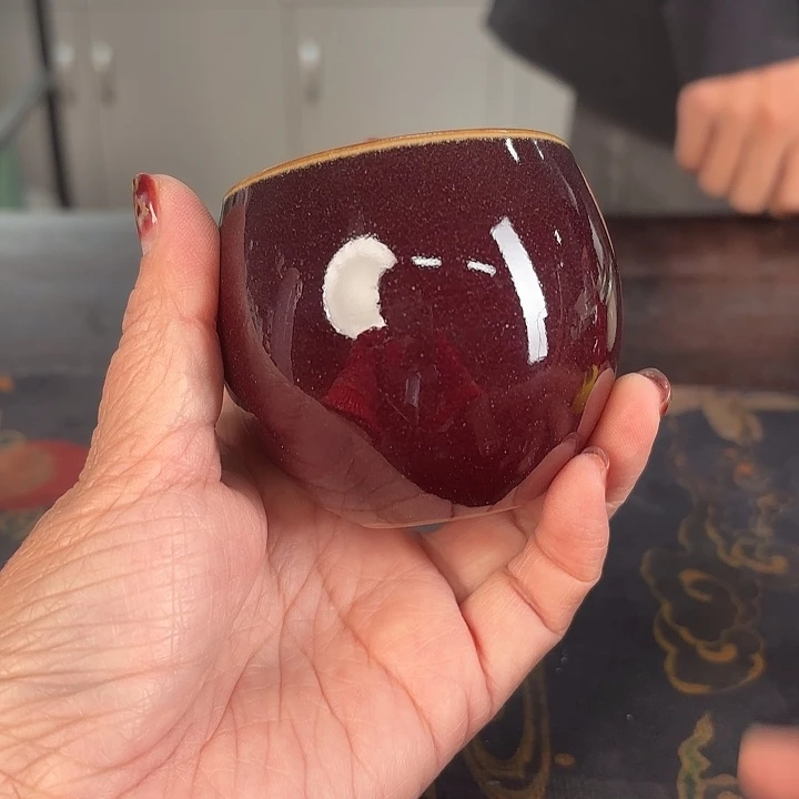 龙泉云间青瓷小米茶器