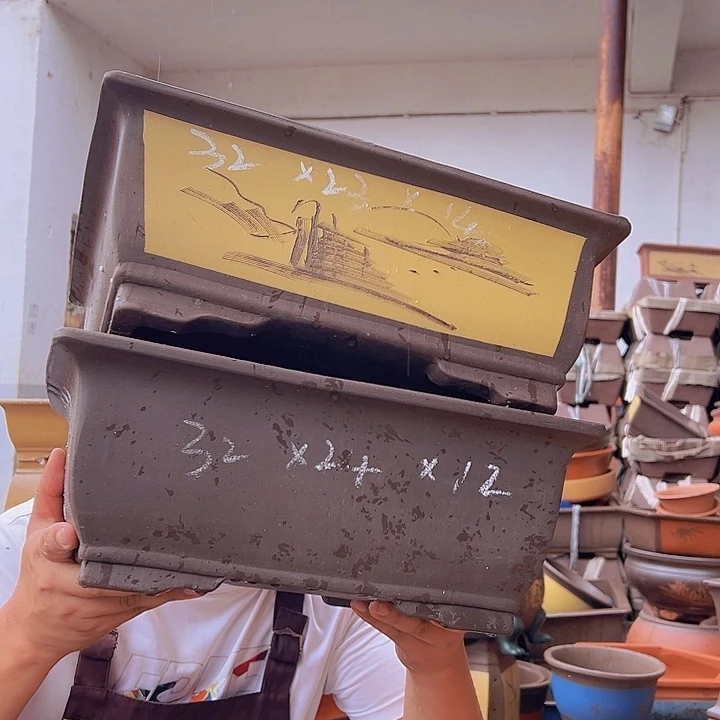 紫砂花盆紫砂花盆