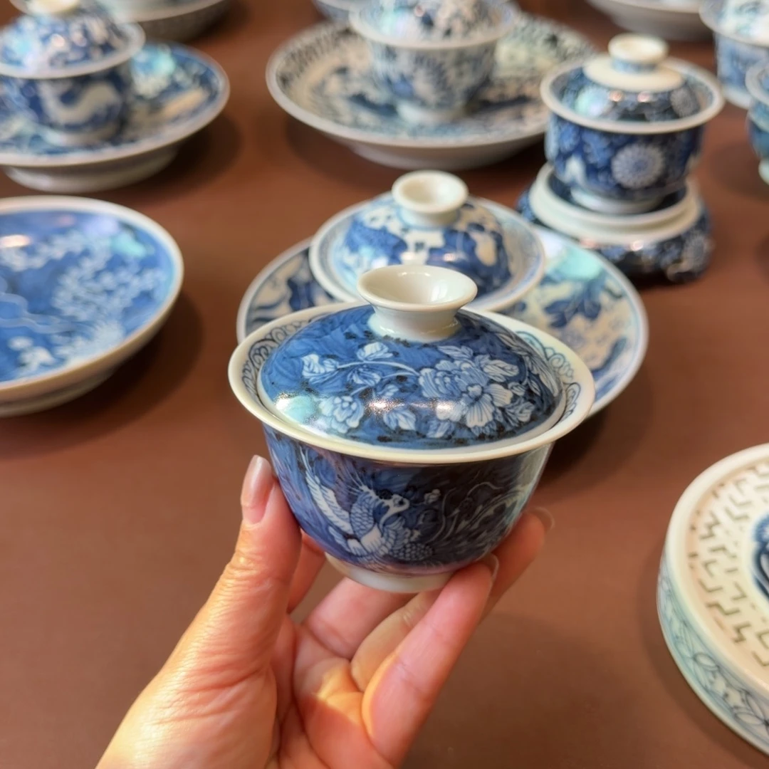 手工手绘茶具微瑕