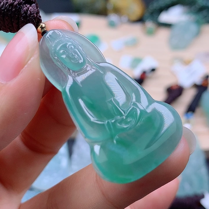 【闪购商品】翡翠颈饰未镶嵌翡翠吊坠