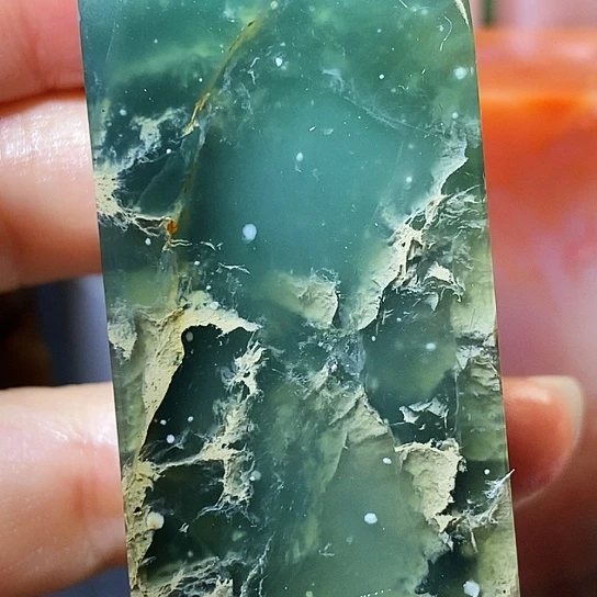 青田石四川绿花坑