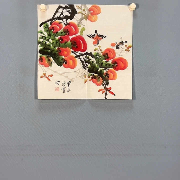 国画144 花鸟和花虫是同一个人