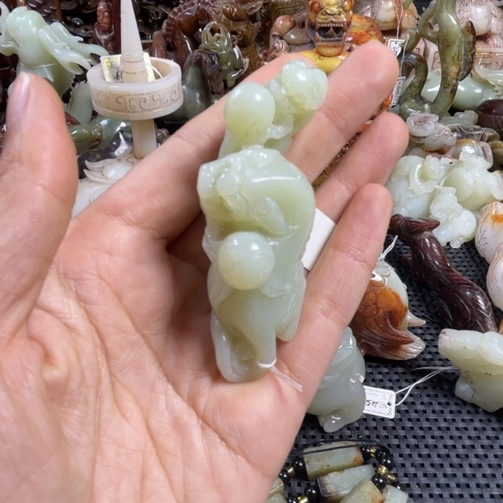 和田玉挂件未镶嵌奇**赏