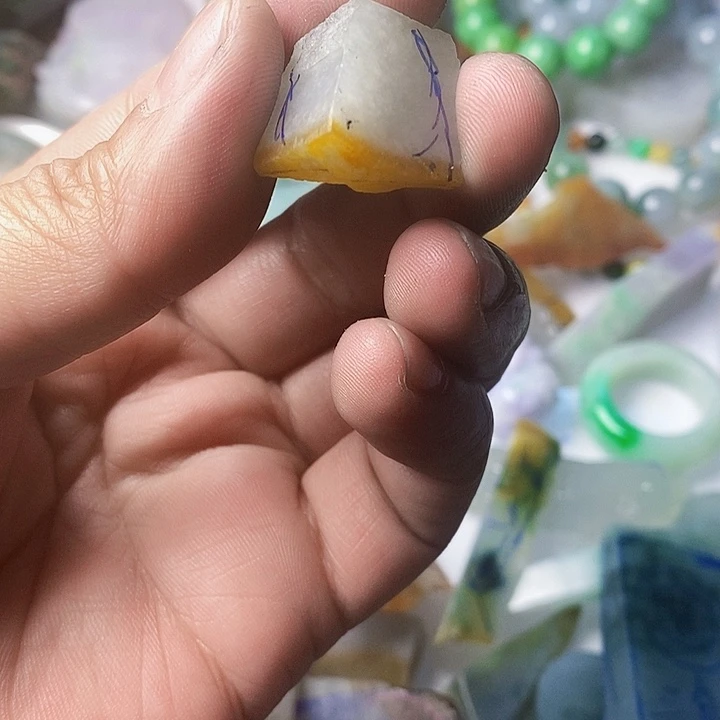 翡翠散珠天然翡翠A货