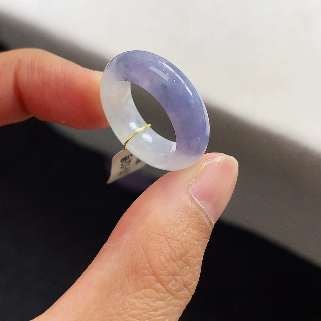 翡翠未镶嵌戒指11-12号