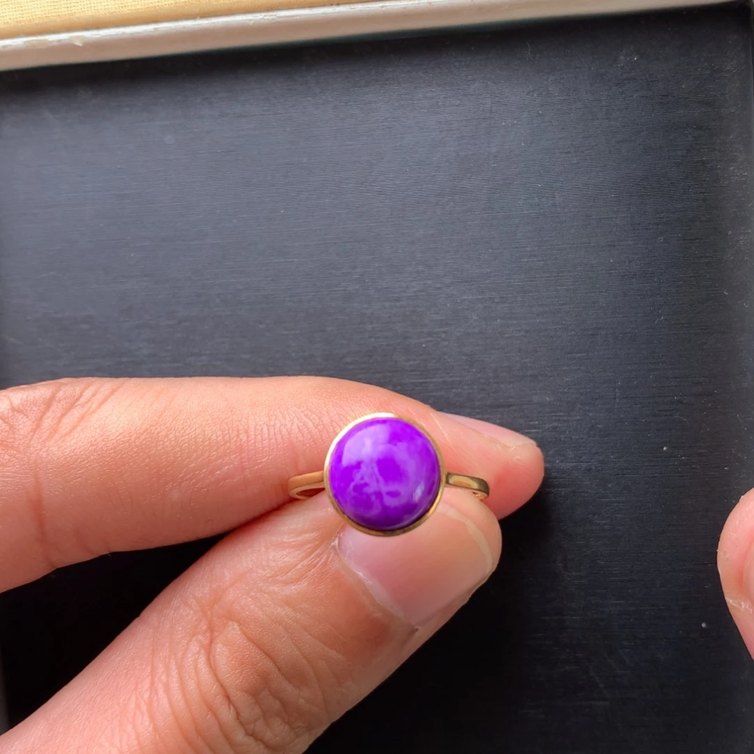 苏纪石（舒俱来）18K金镶嵌戒指