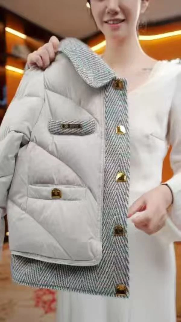 YY-2025年冬季新款小香风羽绒服