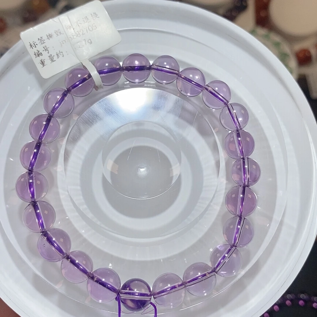 水晶手链未镶嵌F紫水晶8