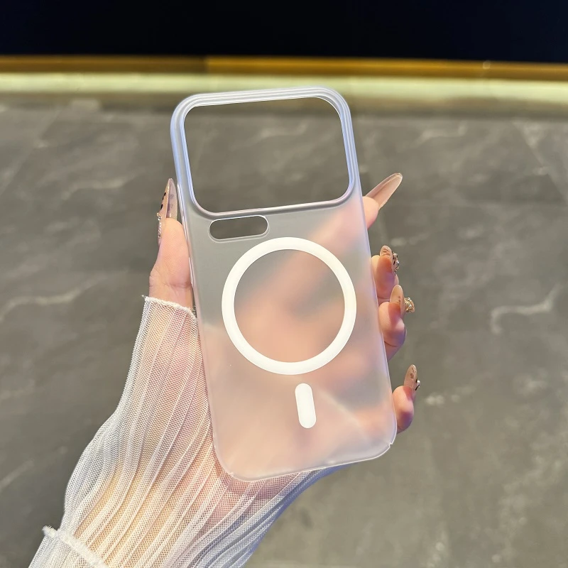 裸机手感适用于小米17promax手机壳超薄透明17无线磁吸防摔磨砂硬