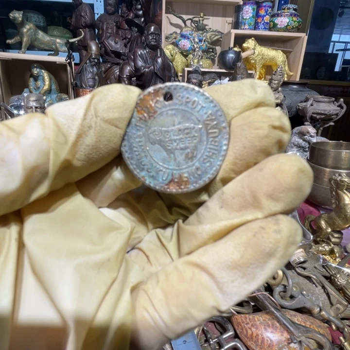 大阪回流铜器摆件115