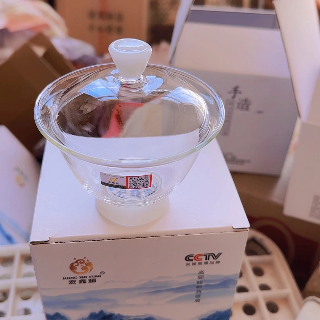 高硼硅玻璃茶水分离W263 白玉